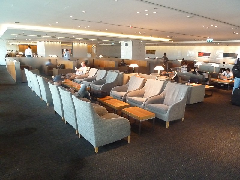 Cathay Pacific Hong Kong The Pier Business lounge June 2011