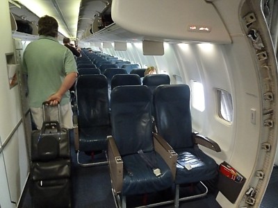 Delta A320 Economy Class June 2011