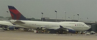 Delta Boeing 747 Nov 2011