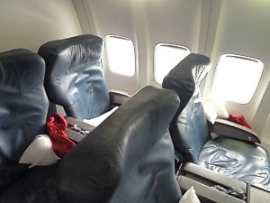 Delta A320 First Class June 2011