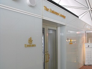 Emirates Lounge Hong Kong July 2010