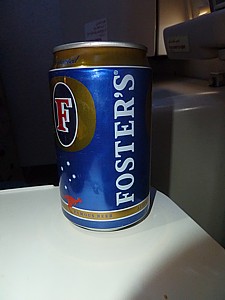 Etihad Fosters beer