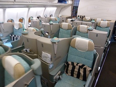 Etihad Airways Business Class