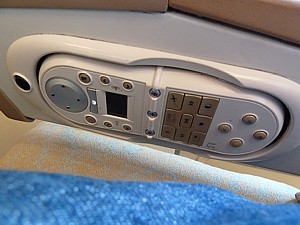 Etihad inflight entertainment seatback TV