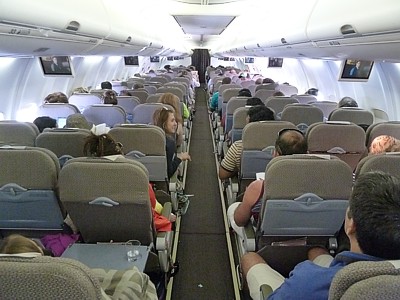 Fiji Airways 737 cabin seats