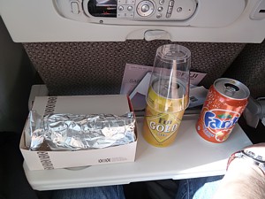 Fiji Airways Inflight meals