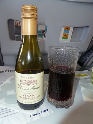 Finnair inflight drinks