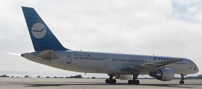 Finnair 757 at Gran Canaria