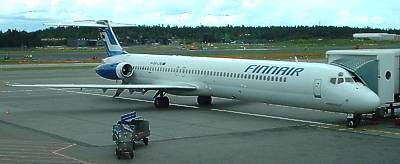 Finnair MD82 Helsinki