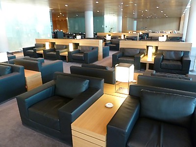  Iberia Sala Miró  Barcelona Business Class Lounge Jan 2011