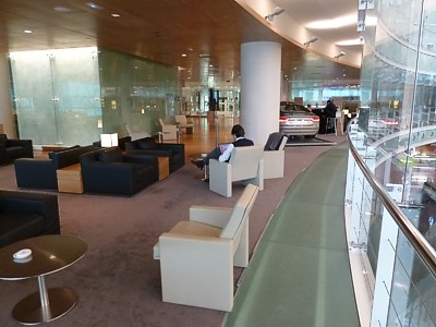  Iberia Pau Casals Barcelona Business Class Lounge Jan 2011