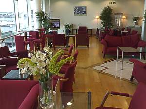 Iberia London Heathrow LHR Lounge Feb 2007