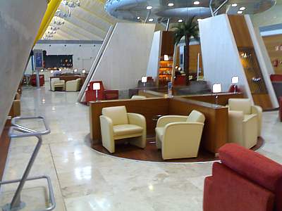 Iberia Madrid Lounge T4 Aug 2006