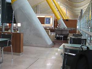 Iberia Madrid Lounge T4 Aug 2006