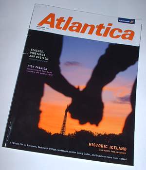Icelandair Atlantica Inflight Magazine March 2003