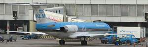 KLM Focker 100 at Amsterdam March 2005