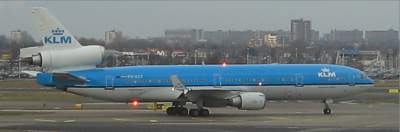 KLM MD11 at Amsterdam March 2005
