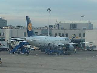 Lufthansa A300 at LHR Sept 2003