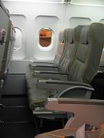 Lufthansa A321 seats Jan 2005