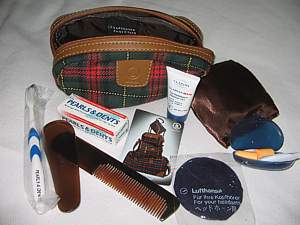 Lufthansa First Class amenity Kit Sept 2007