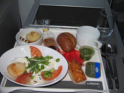 Lufthansa Lunch BCN-FRA Aug 2007