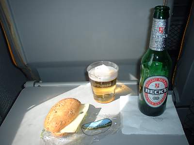 Lufthansa Lunch DUS-LHR Sept 2004