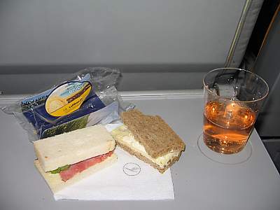 Lufthansa Snack LHR-HAM July 2005