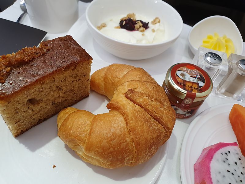 Malaysia Airlines Business Class Inflight Meal KUL to Sydney July 2019