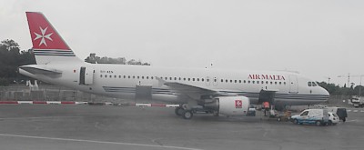 Air Malta Airbus A320 at Malta May 2009