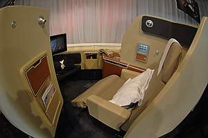 Qantas First Class Seat from 2008
