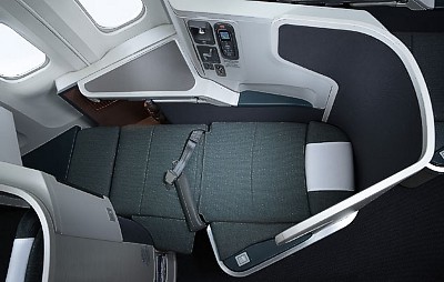 New Cathay Pacific Business Class seat