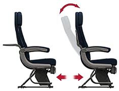 Delta Economy Comfort Premium Economy seat