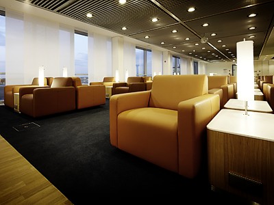 The new Lufthansa Senator Lounge in Frankfurt pier B