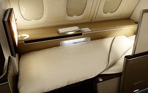 Lufthansa A380 First Class cabin