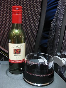 St Hallett Barossa Gamekeeper's Shiraz Grenache on Qantas June 2010