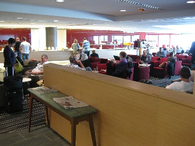 Qantas Perth Domestic Qantas Club June 2010