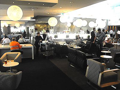 Sydney T3 Domestic Business Class lounge Nov 2010