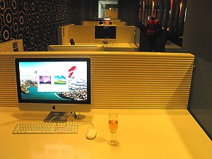 Sydney T3 Domestic Business Class lounge Nov 2010