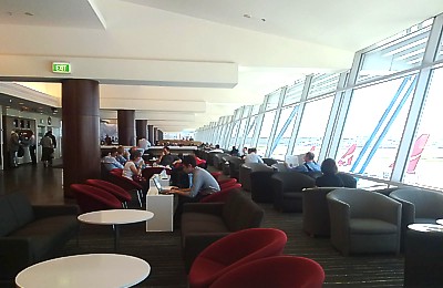 Qantas Lounge Sydney