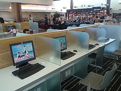 QantasClub business class lounge Sydney T3 Nov 2009