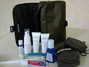 Qantas Business longhaul kitbag