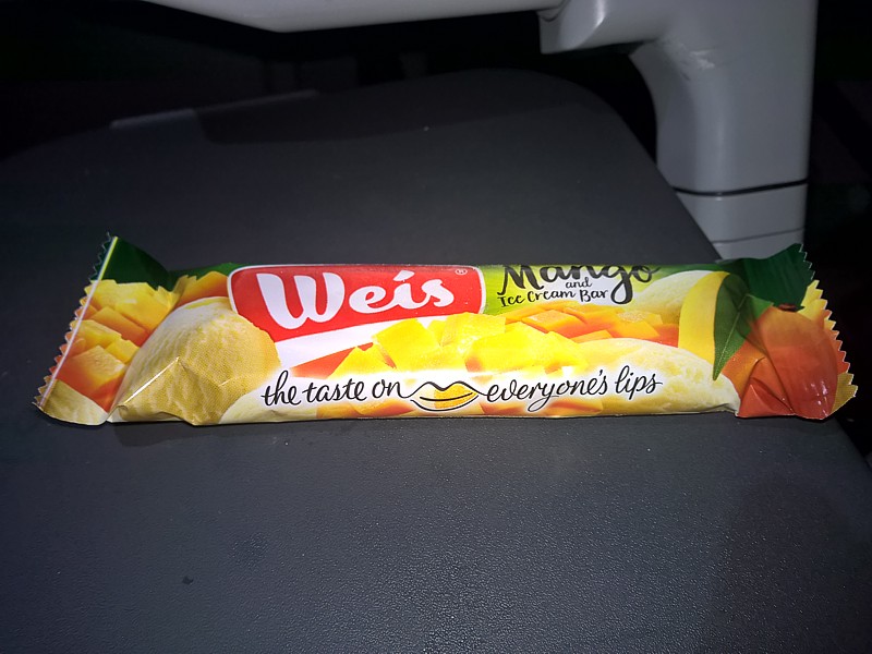 Qantas Inflight Meal Economy SYD-SIN Dec 17