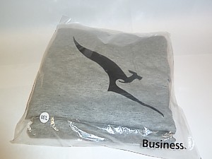 The new Qantas business class pyjamas June 2011