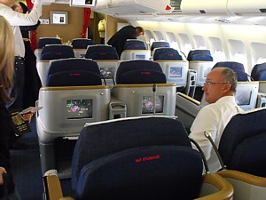 SAS A340 Business Clas seats Sept 2009