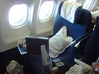 A340 business class seat Oct 2003