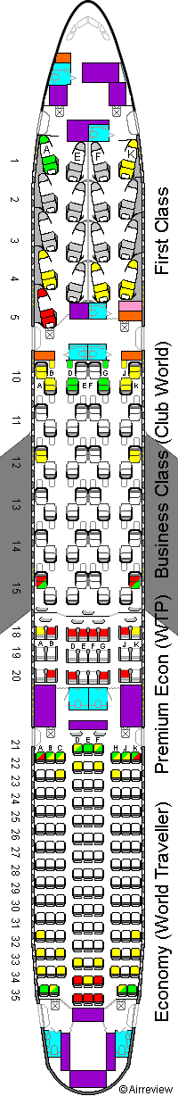 Ba 196 Seating Chart