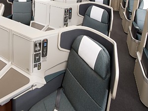 Cathay Pacific A330 Business Class seat 12D