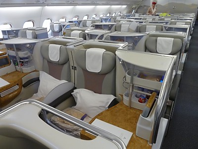 Airbus A380 Jet Seating Chart