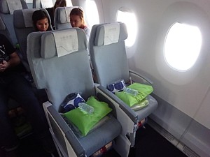 Airbus A350 Economy Comfort Class 21A