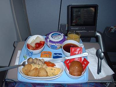 LHR-SIN-Breakfast April 2003
